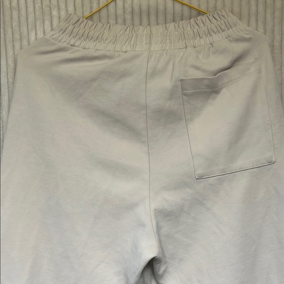Zara Cream Jogger Pants - Picture 3 of 6